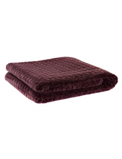Manta DKD Home Decor Flechas Malva (130 x 170 x 2 cm)