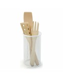 Contenitore per Utensili da Cucina Confortime Metallo Bianco (12 x 20 cm)