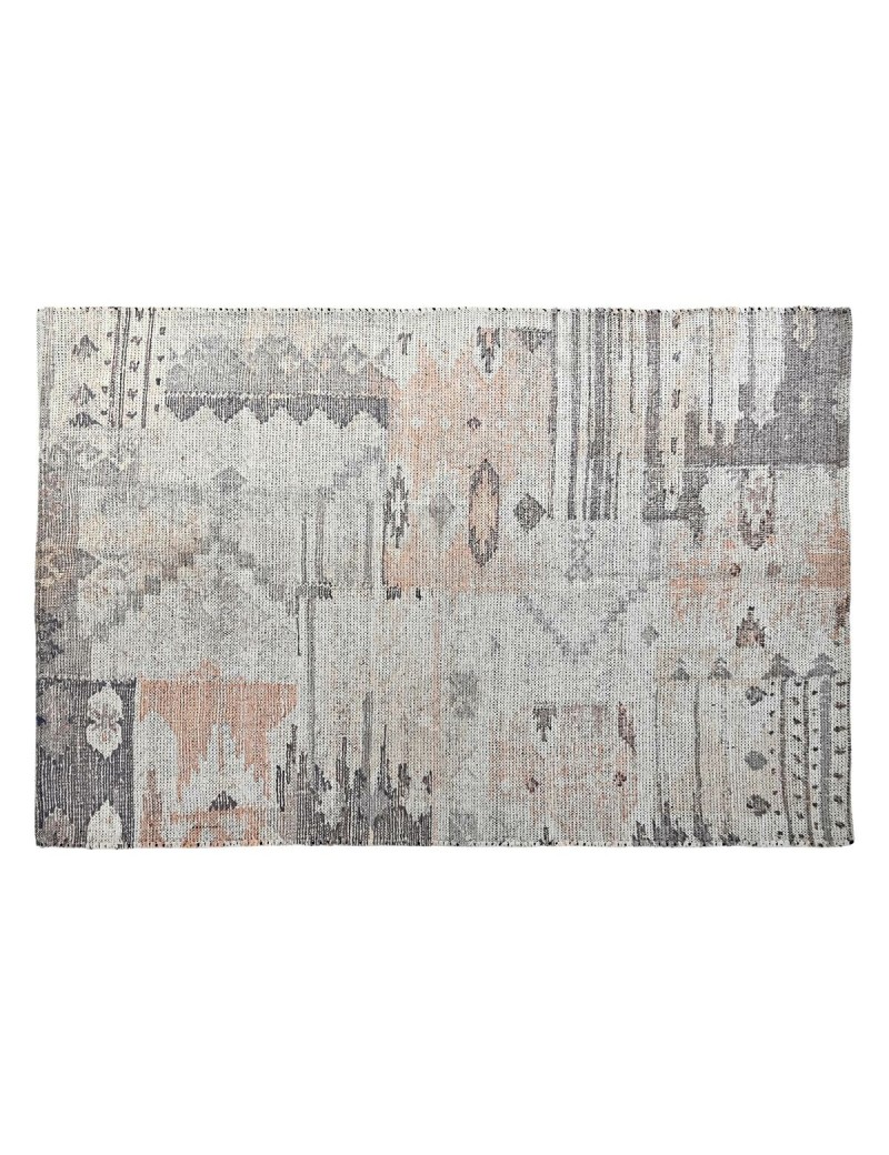 Alfombra DKD Home Decor Poliéster Algodón Multicolor (160 x 230 x 0,7 cm)