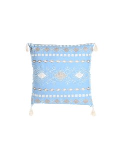 Cuscino DKD Home Decor Azzurro Bianco 60 x 20 x 60 cm