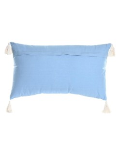 Cuscino DKD Home Decor 60 x 15 x 35 cm Azzurro Bianco