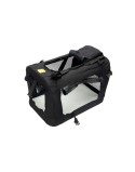Gaiola de transporte para animais de estimação PS1310BKXL Preto