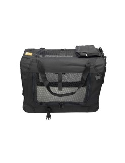 Gaiola de transporte para animais de estimação PS1310BKXL Preto