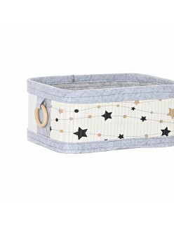 Juego de Cestas DKD Home Decor Estrellas Bambú 36 x 36 x 50 cm (4 pcs)
