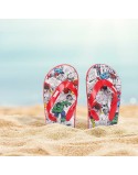 Flip Flops for Children Marvel Red Grey