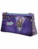Portatodo Doble Gorjuss Up and away Morado (21.5 x 11,5 x 5 cm)