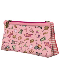 Zweifaches Mehrzweck-Etui Gorjuss Carousel Lachsfarben (21.5 x 11,5 x 5 cm)