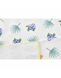 Panno da Cucina DKD Home Decor Grigio Tropicale 3 Pezzi