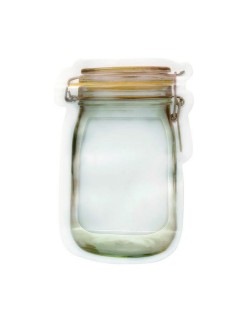 Set de Bolsas Reutilizables para Alimentos 6 Piezas (10,5 x 15 x 5,4 cm)