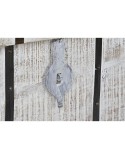 Truhe DKD Home Decor Metall Weiß Mango-Holz (116 x 40 x 45 cm)