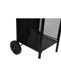Support pour bois de chauffage DKD Home Decor Acier Plastique (42 x 36 x 81 cm)