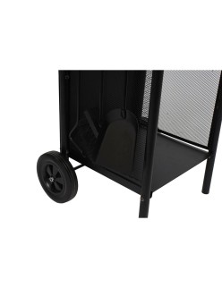 Soporte para Leña DKD Home Decor Acero Plástico (42 x 36 x 81 cm)