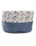 Cesto para la Ropa Sucia DKD Home Decor Azul Blanco Plástico 30 x 30 x 40 cm