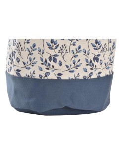 Cesto para la Ropa Sucia DKD Home Decor Azul Blanco Plástico 30 x 30 x 40 cm