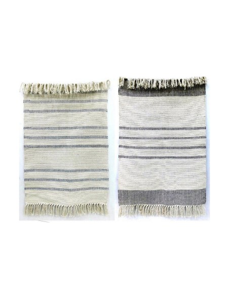 Alfombra DKD Home Decor 200 x 290 x 0,75 cm Gris Poliéster Blanco Flecos Boho (2 Unidades) Alfombra DKD Home Decor 200 x 290 x 0,75 cm Gris Poliéster Blanco Flecos Boho (2 Unidades)