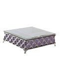 Box-Schmuckkästchen DKD Home Decor Kristall Metall (22 x 22 x 7 cm)