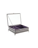 Box-Schmuckkästchen DKD Home Decor Kristall Metall (24 x 18 x 7 cm)