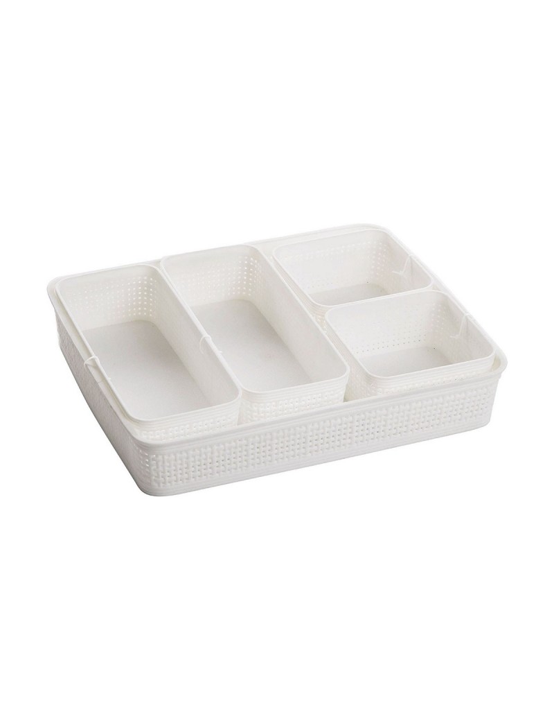 Set de basket Dem Plastique 5 Pièces (34 x 28 x 6 cm)