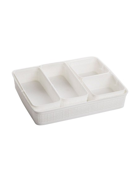 Set de basket Dem Plastique 5 Pièces (34 x 28 x 6 cm)
