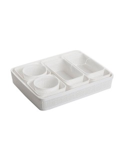 Set de basket Dem Plastique 9 Pièces (34 x 28 x 6 cm)