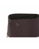 Laundry basket DKD Home Decor Grey Orange 40 x 40 x 60 cm (3 Units)