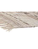 Alfombra DKD Home Decor Flecos Boho Poliéster Algodón (120 x 180 cm)