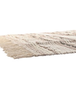 Carpet DKD Home Decor Fringe Boho Polyester Cotton (160 x 230 cm)
