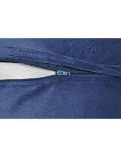 Cuscino DKD Home Decor Azzurro Bianco Quadrato Fiori Neoclassico 45 x 10 x 45 cm