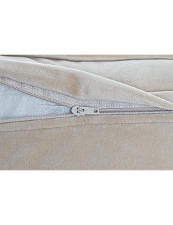 Coussin DKD Home Decor Doré 50 x 10 x 30 cm Fleurs