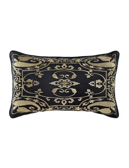 Cojín DKD Home Decor Negro 50 x 10 x 30 cm Árabe Cojín DKD Home Decor Negro 50 x 10 x 30 cm Árabe