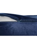 Cojín DKD Home Decor Azul 50 x 10 x 30 cm Flores