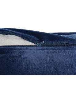 Cuscino DKD Home Decor Azzurro 50 x 10 x 30 cm Fiori