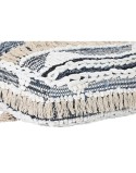 Coussin DKD Home Decor De Sol Noir Rayures 60 x 60 x 25 cm