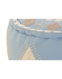 Cushion DKD Home Decor Floor Blue 60 x 60 x 25 cm