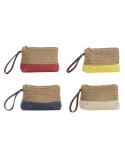 Trousse de toilette DKD Home Decor Fibre Jaune Bleu Blanc Rouge Beige 20 x 5 x 15 cm (4 Pièces)