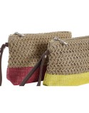 Trousse de toilette DKD Home Decor Fibre Jaune Bleu Blanc Rouge Beige 20 x 5 x 15 cm (4 Pièces)