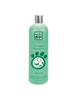 Shampoo für Haustiere Menforsan Hund Aloe Vera 1 L