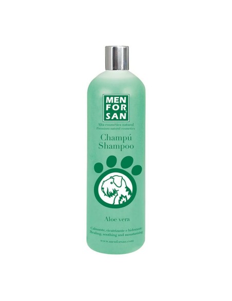 Shampoo für Haustiere Menforsan Hund Aloe Vera 1 L