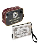 Neceser de Viaje Harry Potter 20 % Poliéster 80 % PVC 2 Piezas