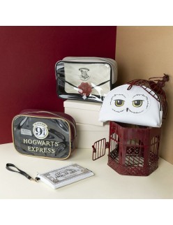 Neceser de Viaje Harry Potter 20 % Poliéster 80 % PVC 2 Piezas