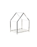 Soporte para Leña DKD Home Decor Acero Inoxidable (40 x 30 x 50 cm)
