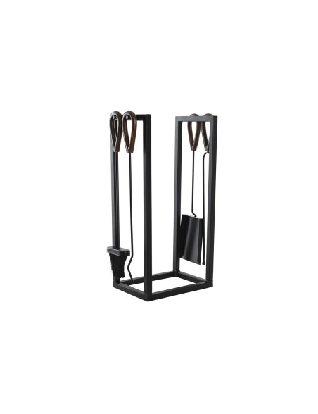 Soporte para Leña DKD Home Decor Acero Aluminio (20 x 38 x 60 cm)