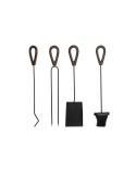 Supporto per Legna DKD Home Decor Acciaio Alluminio (20 x 38 x 60 cm)