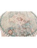 Cojín DKD Home Decor De suelo 46 x 46 x 37 cm Marrón Verde Amarillo Árabe 45 x 45 x 35 cm Flecos