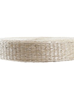 Cojín DKD Home Decor De suelo 60 x 60 x 11 cm Natural