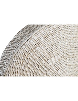 Cojín DKD Home Decor De suelo 60 x 60 x 11 cm Natural