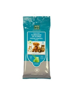 Toallitas Húmedas para Mascotas Menforsan (24 Piezas)