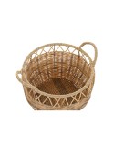Juego de Cestas DKD Home Decor Natural Metal Polietileno 38 x 38 x 34 cm 38 x 38 x 27 cm 3 Piezas