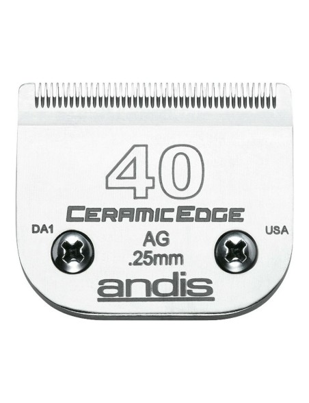 Remplacement de Lame de Rasoir Andis S-40 Chien Céramique 0,25 mm
