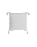 Cojín DKD Home Decor Fez Azul 45 x 10 x 45 cm Flecos
